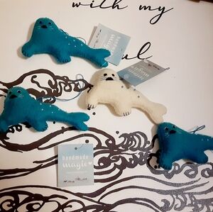 Seal Felt Ornaments